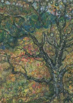 "October's Tapestry" by Anna Kopmeier, Dodgeville WI - Colored Pencil (NFS)